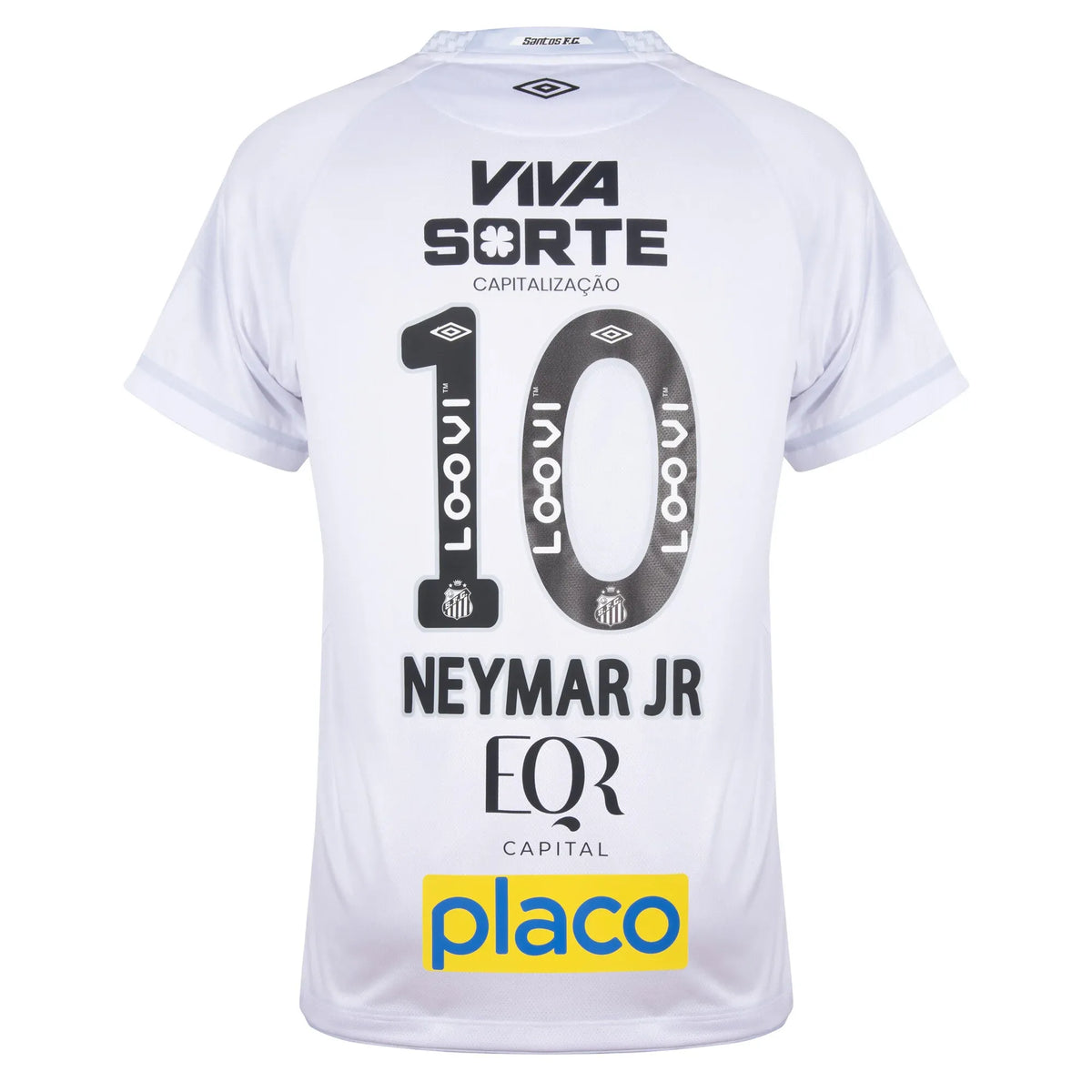 NEYMAR JR #10 Santos FC Hjemmedrakt 2025/26