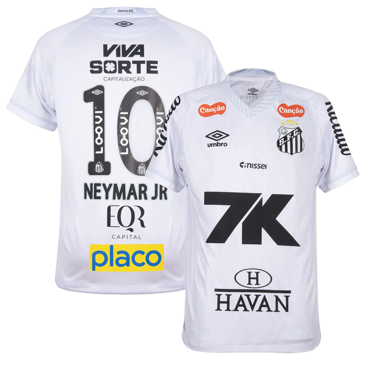 NEYMAR JR #10 Santos FC Hjemmedrakt 2025/26