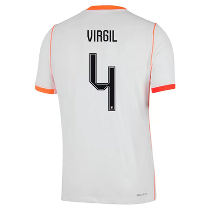 VIRGIL #4 Netherlands Away Player Version Jersey 2026 World Cup