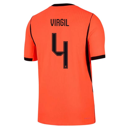 VIRGIL #4 Nederland Hjemmedrakt Spillerversjon 2026 Verdensmesterskapet