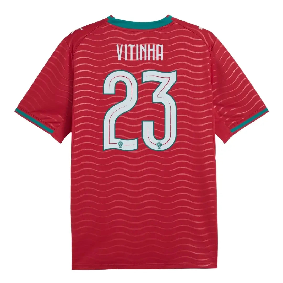 VITINHA #23 Portugal Home Soccer Jersey 2026 World Cup