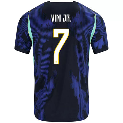 Vini Jr. #7 Brazilië uitshirt voetbalshirt WK 2026