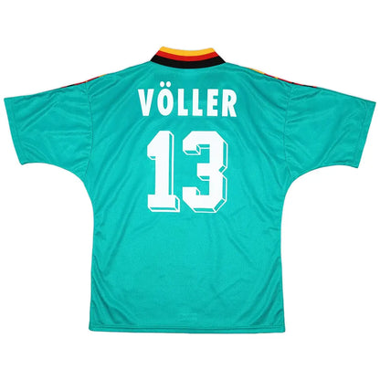 Völler #13 Retro Tyskland Utefotballdrakt Verdensmesterskapet 1994