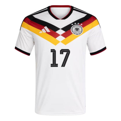 WIRTZ #17 ドイツ代表 2026 ワールドカップ ホームユニフォーム