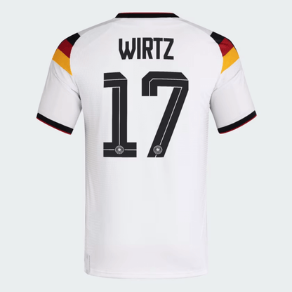 ヴィルツ #17 ドイツ代表 2026 ワールドカップ 選手用ホームユニフォーム