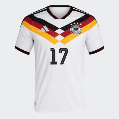 ヴィルツ #17 ドイツ代表 2026 ワールドカップ 選手用ホームユニフォーム