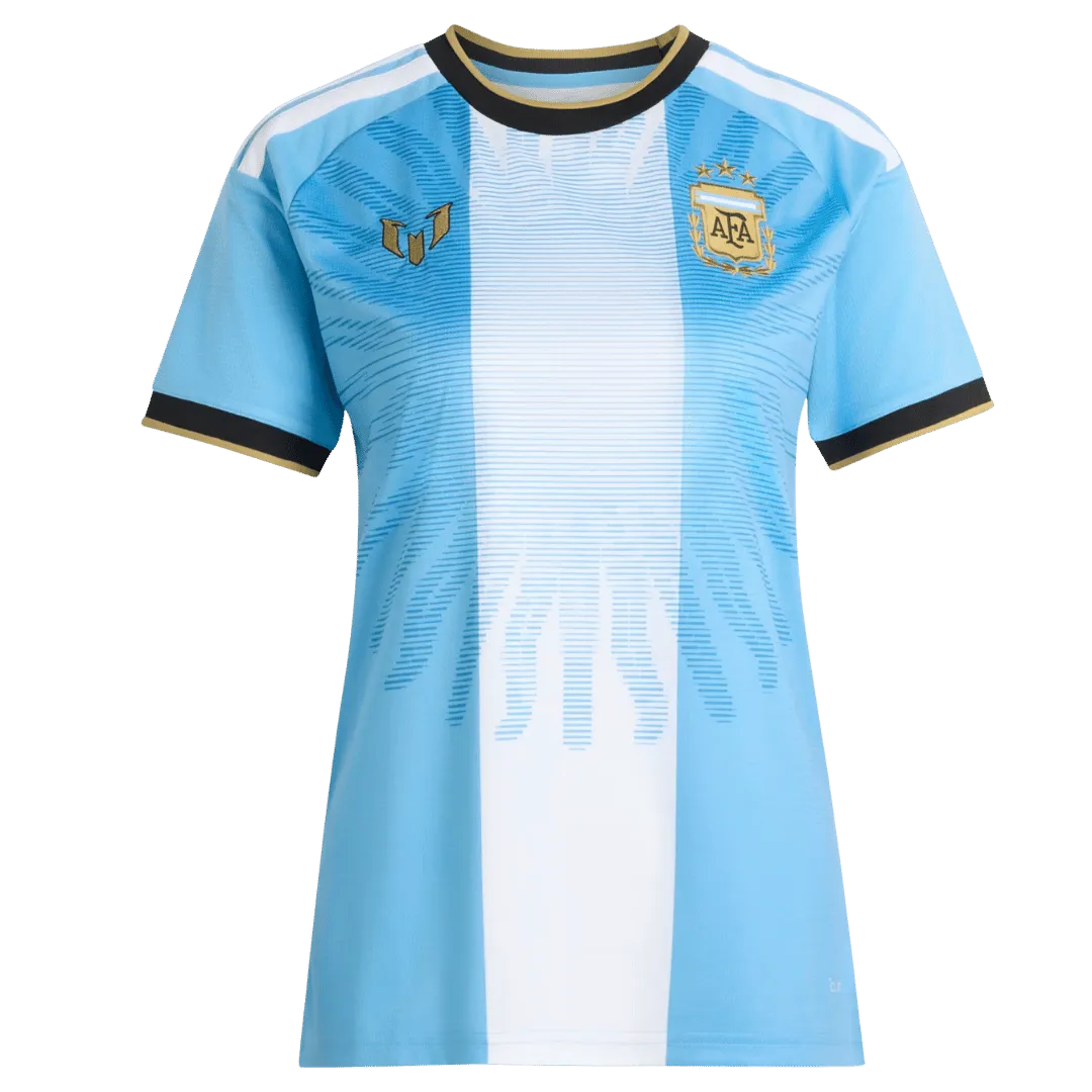 Argentinien X Messi Trikot für Damen 2026 Blau