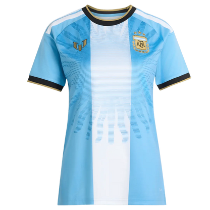 Argentinien X Messi Trikot für Damen 2026 Blau