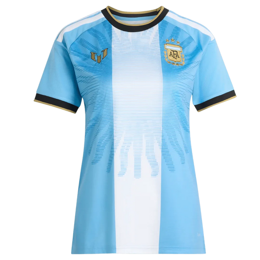 Argentinien X Messi Trikot für Damen 2026 Blau