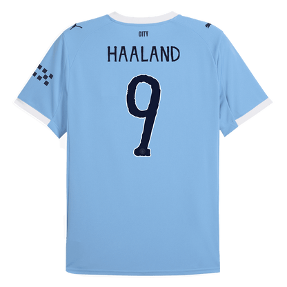 Επίσημη εμφάνιση Manchester City 2025/26 HAALAND #9, εντός έδρας, μπλε - Παγκόσμιο Κύπελλο Συλλόγων