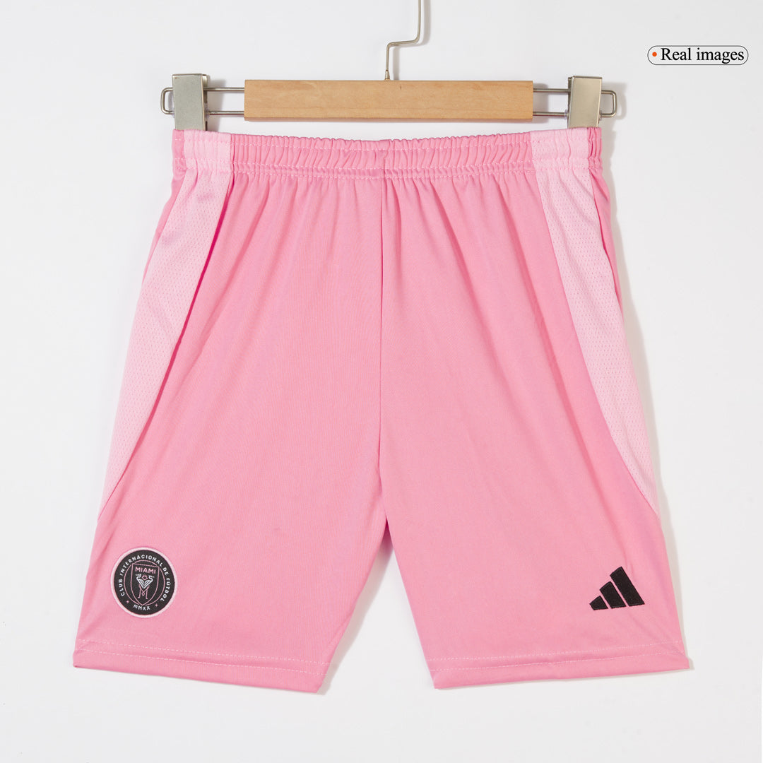 Inter Miami CF Kid's Home Soccer Jersey Kit (Jersey+Shorts) 2025 Pink
