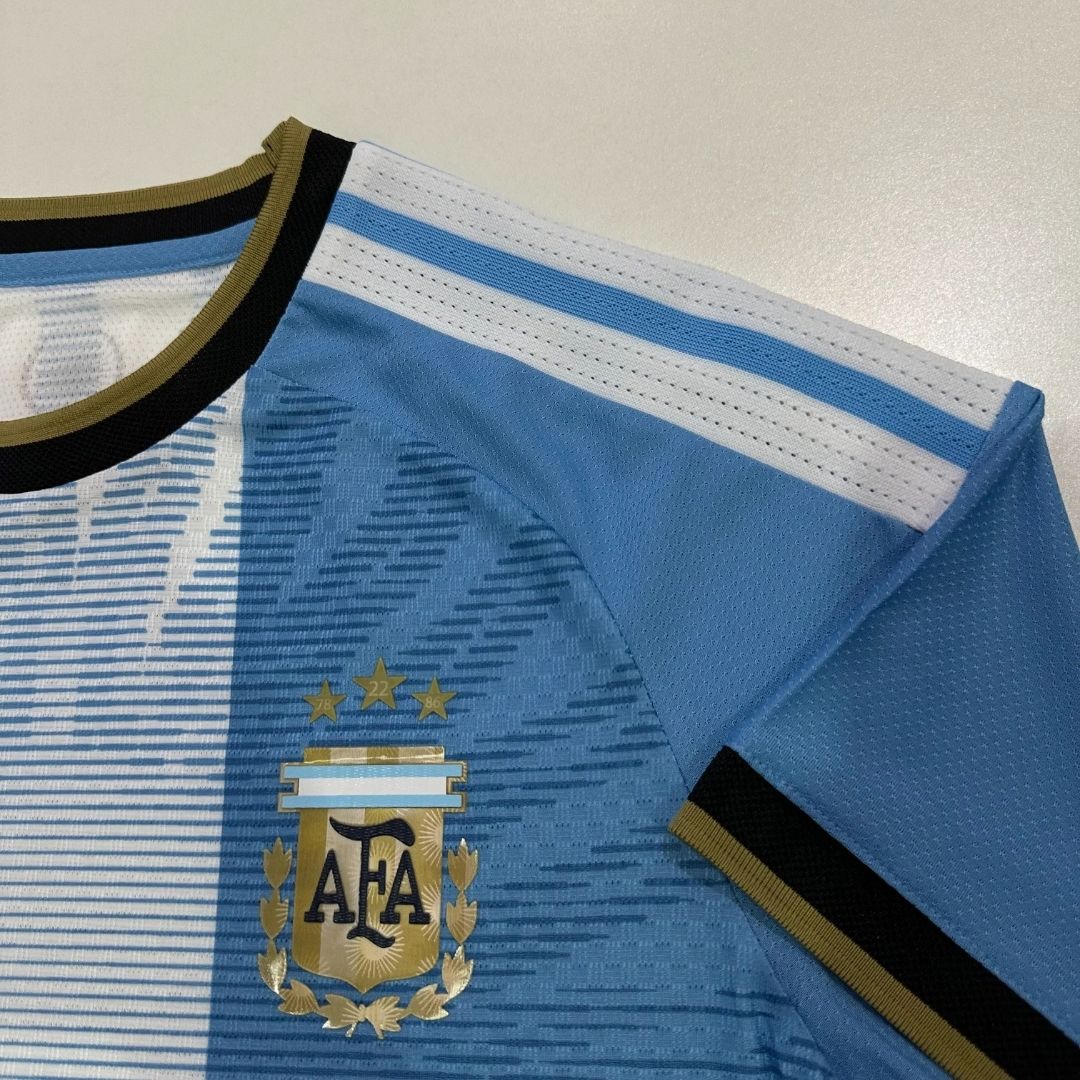 MESSI #10 Argentina X Messi Player Version Jersey 2026 Blue With Badge