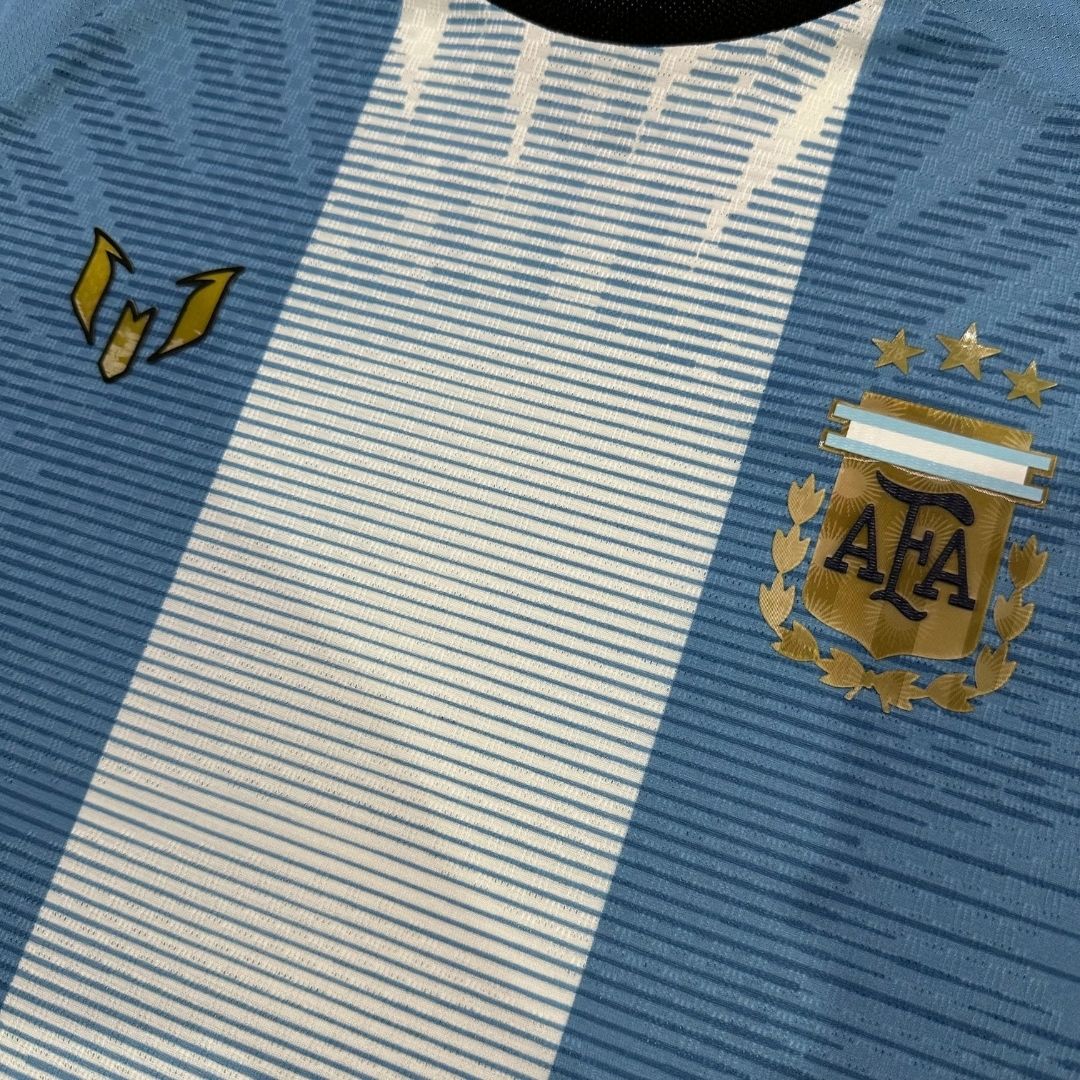MESSI #10 Argentina X Messi Player Version Jersey 2026 Blue With Badge