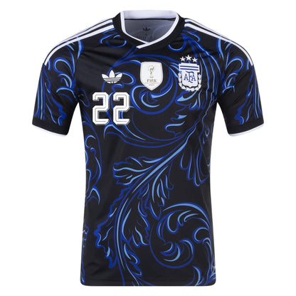 L. Martinez #22 Argentina bortedrakt 2026 VM i fotball