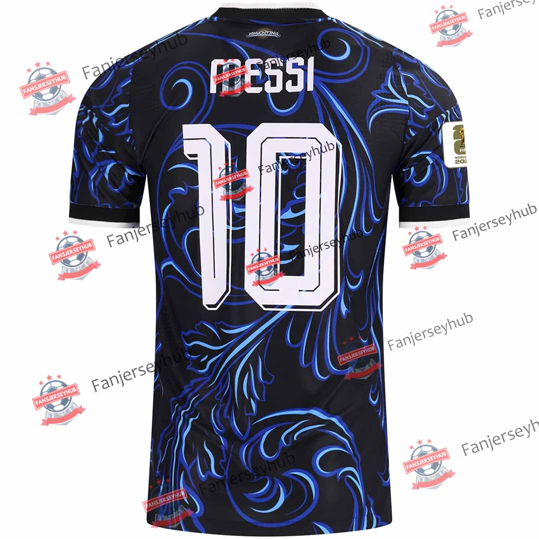 MESSI #10 La Albiceleste Camiseta de Visitante Versión Jugador Copa Mundial 2026
