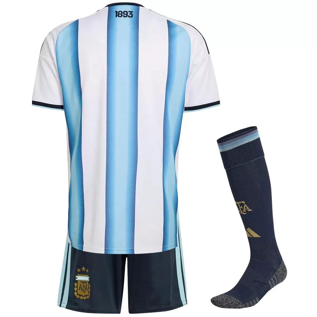 アルゼンチン代表 2026 ホーム キッズ用サッカーユニフォームセット（シャツ＋パンツ＋ソックス）