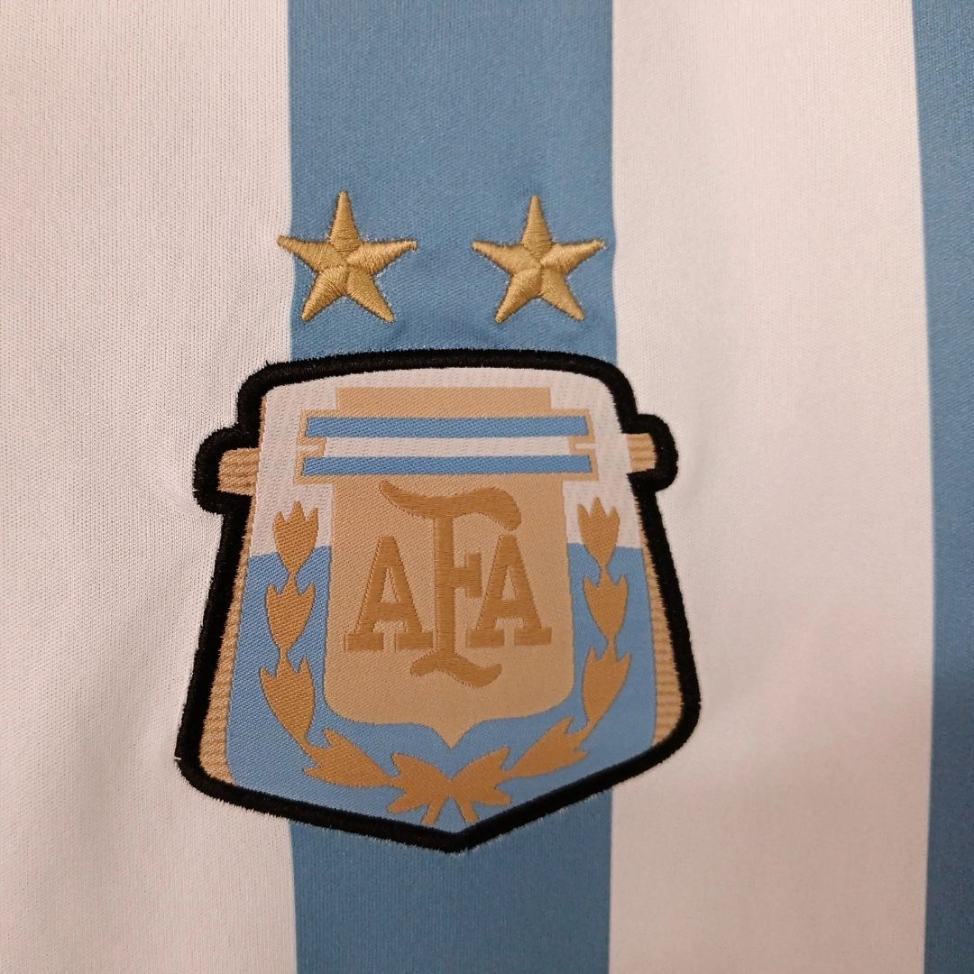 Camiseta retro de fútbol local de Argentina 1998