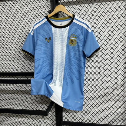 MESSI #10 Argentina X Messi-drakt 2026 blå med merke