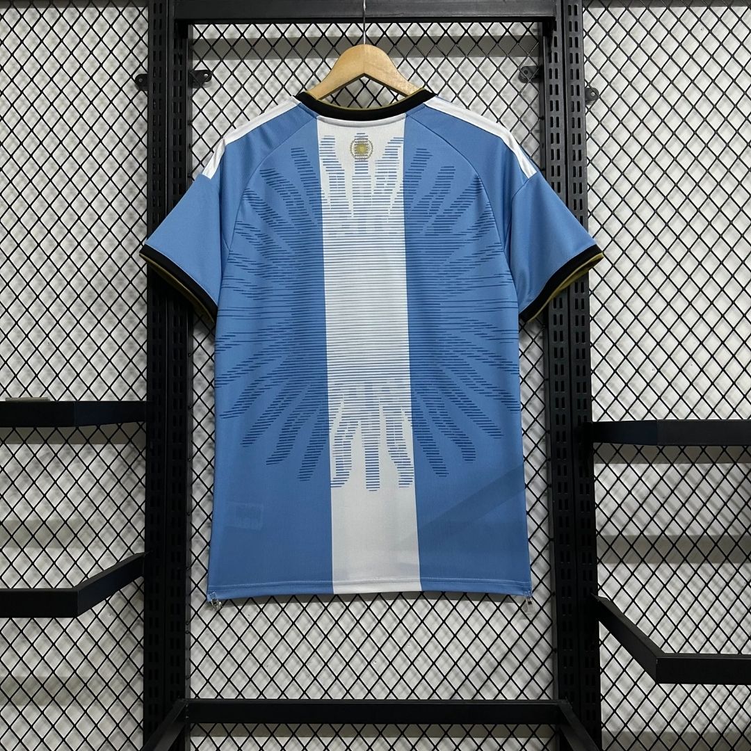 MESSI #10 Argentina X Messi-drakt 2026 blå med merke