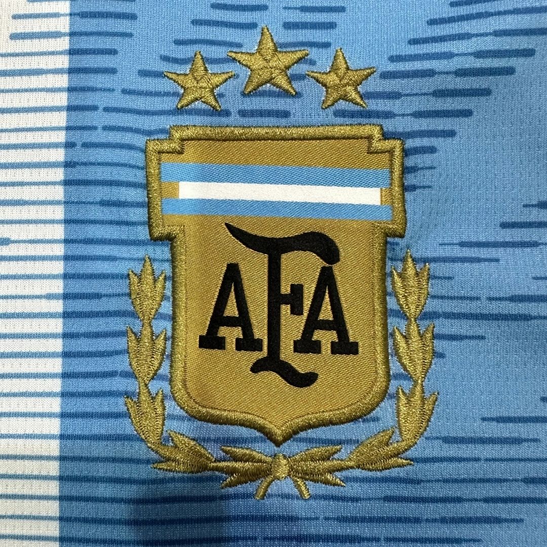 MESSI #10 Argentina X Messi-drakt 2026 blå med merke