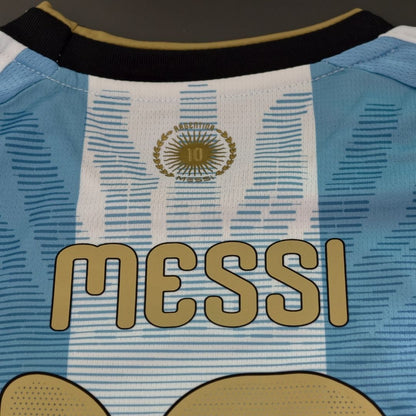 Messi #10 Argentina x Messi hjemmedrakt for barn - Trøye + shorts 2026
