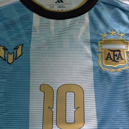Messi #10 Argentina x Messi hjemmedrakt for barn - Trøye + shorts 2026