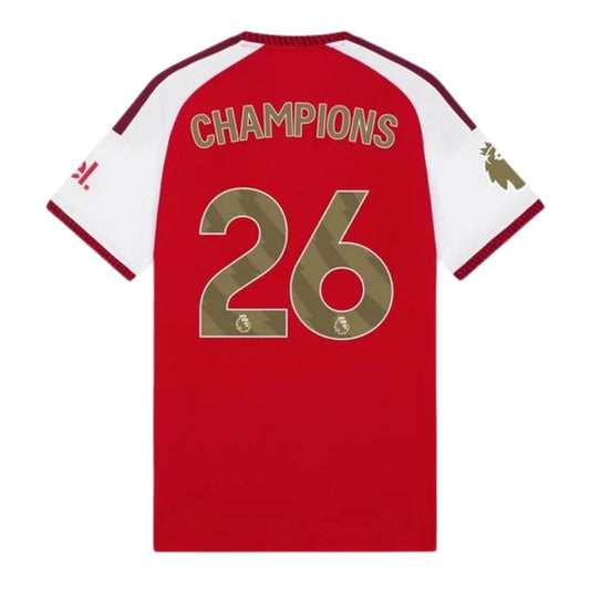 Champions #26 Arsenal Thuisshirt 2026/27 met Badge