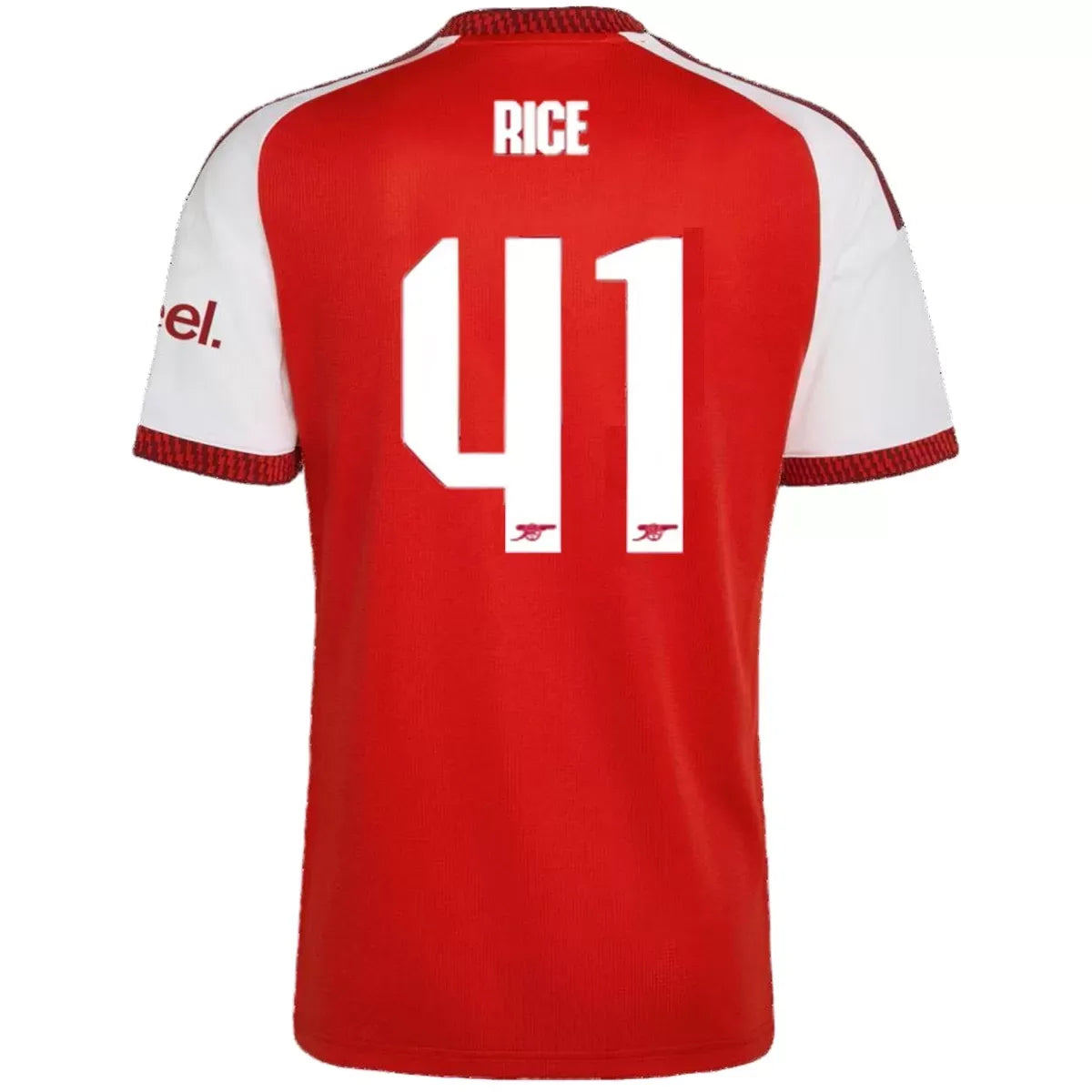 Rice #41 Arsenal Thuisvoetbalshirt 2026/27 - UCL