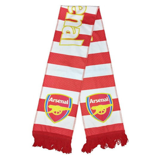 Écharpe d'Arsenal rouge et blanche