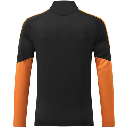 Arsenal 1/4 Zip Trainingspak voor kinderen 2026/27 Zwart