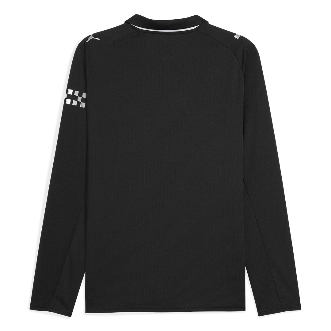 Manchester City Auswärts Langarm-Fußballtrikot 2025/26