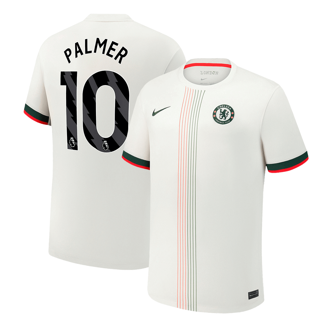 PALMER #10 Chelsea Uitshirt 2025/26 Wit