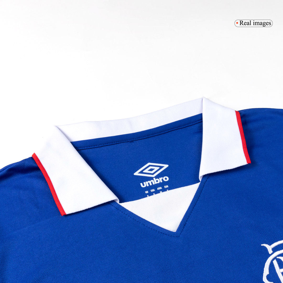 Maillot domicile des Glasgow Rangers 2025/26