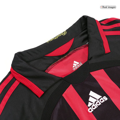ACミラン 2006/07 ホーム レトロ長袖サッカーユニフォーム