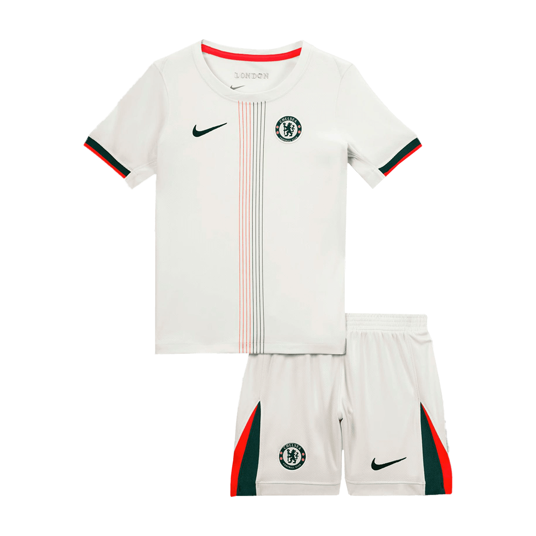 キッズ チェルシー アウェイキット - ユニフォーム＋パンツ 2025/26