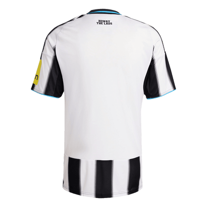 Newcastle United hjemmedrakt 2025/26 svart og hvit
