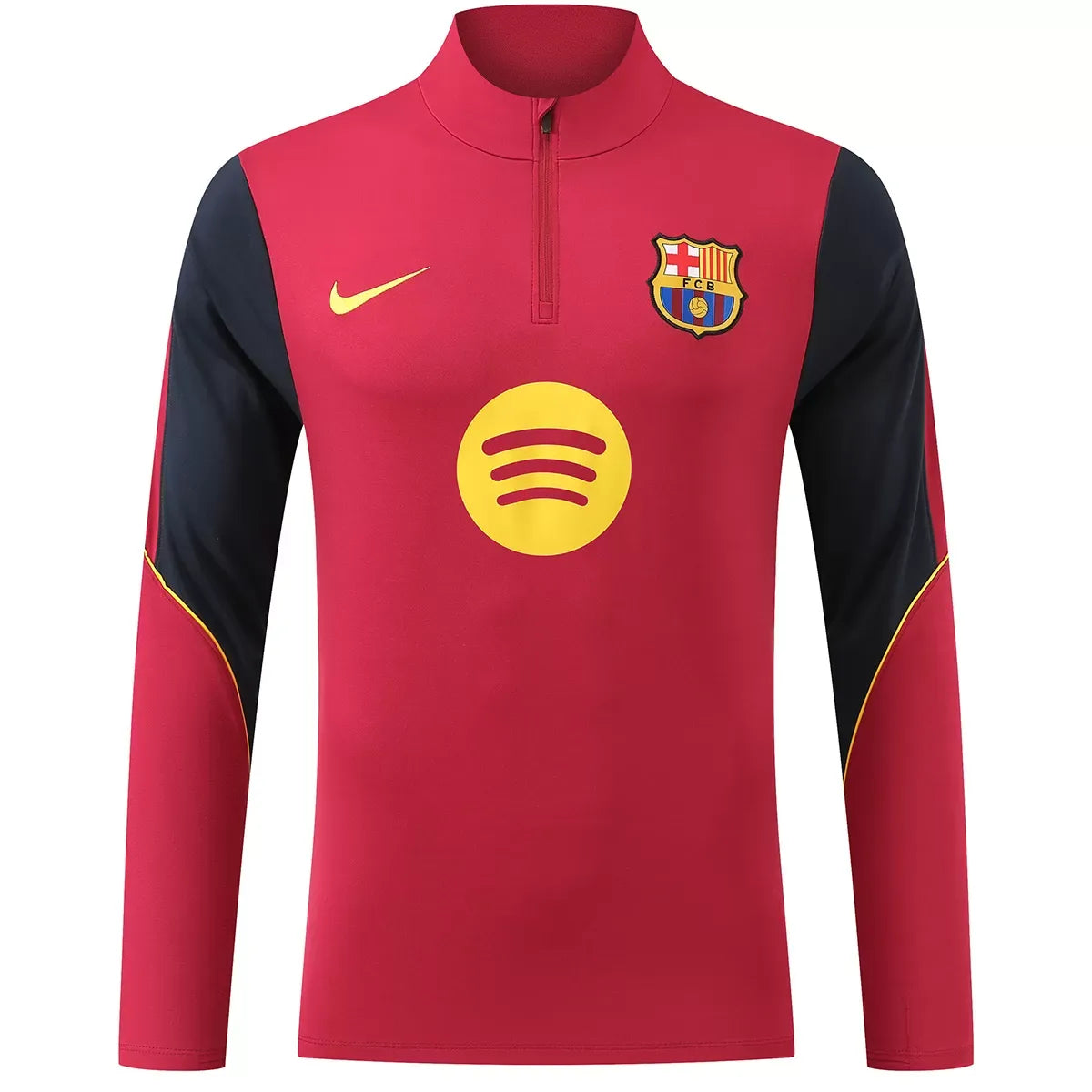 Barcelona 1/4 Zip Trainingsanzug 2026/27 Rot