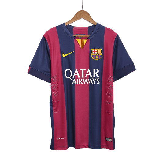 Maillot de foot domicile rétro Blaugrana 2014/15