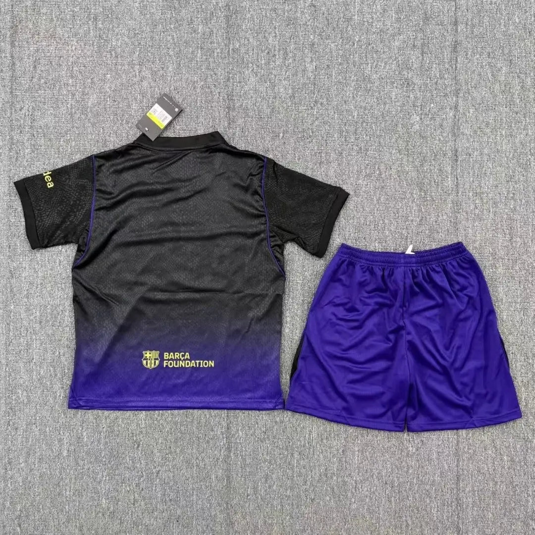 Kid's Blaugrana x Kobe Bryant Away Soccer Kit 2026/27 - Jersey+Shorts