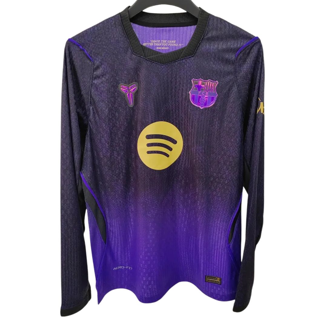FC Barcelona x Kobe Bryant Auswärts-Langarm-Trikot in der Spieler-Version 2026/27