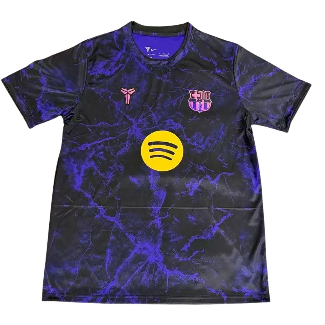 Maillot d'entraînement d'avant-match du FC Barcelone 2025/26