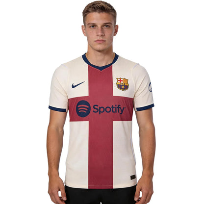 Blaugrana Fourth Away Player Version Soccer Jersey 2026/27