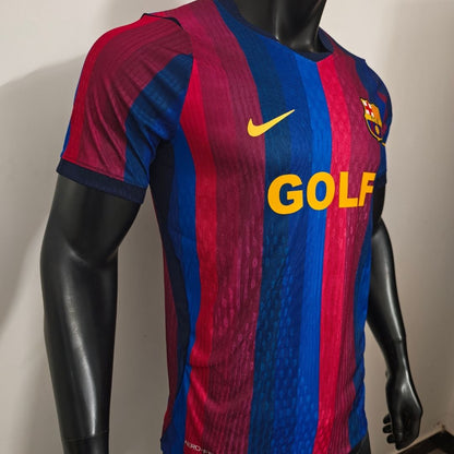 Barcelona x Golf Wang Home Player Version Soccer Jersey 2026/27