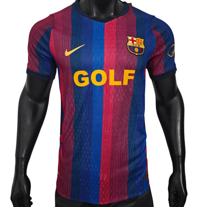 Barcelona x Golf Wang Home Player Version Soccer Jersey 2026/27