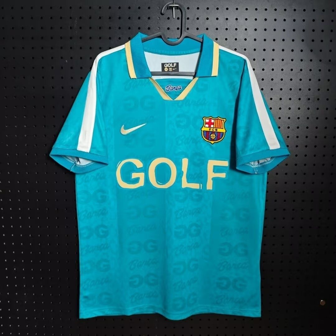 Barcelona x Golf Wang Soccer Jersey 2026/27 Green