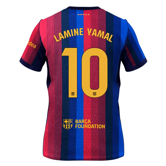 LAMINE YAMAL #10 Barcelona Thuisshirt 2026/27