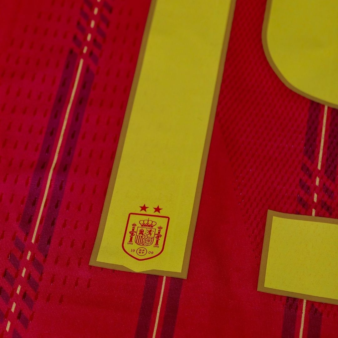 LAMINE YAMAL #19 Spanien Heimtrikot Player Version Sieger Trikot Weltmeisterschaft 2026