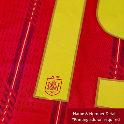 Spain Home Soccer Kit - Winner Jersey + Shorts 2026 World Cup Without Logo