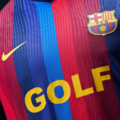 Φανέλα ποδοσφαίρου Barcelona x Golf Wang Home Player Version 2026/27