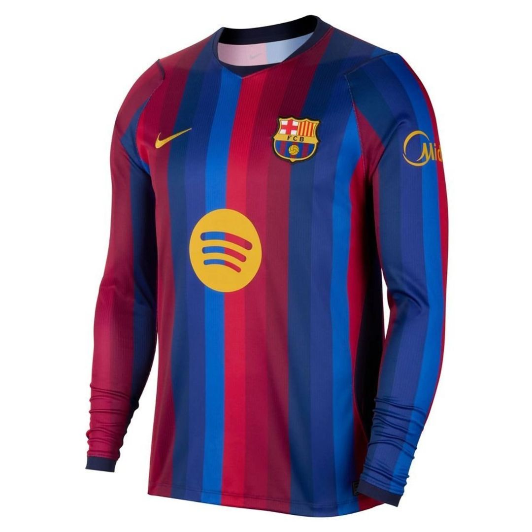 FC Barcelona Heimtrikot Langarm Spielerversion 2026/27